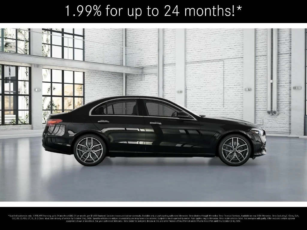New 2026 Black Mercedes-Benz C 300 image 44