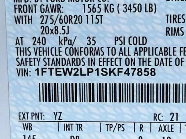Used 2025 White Ford STX image 30