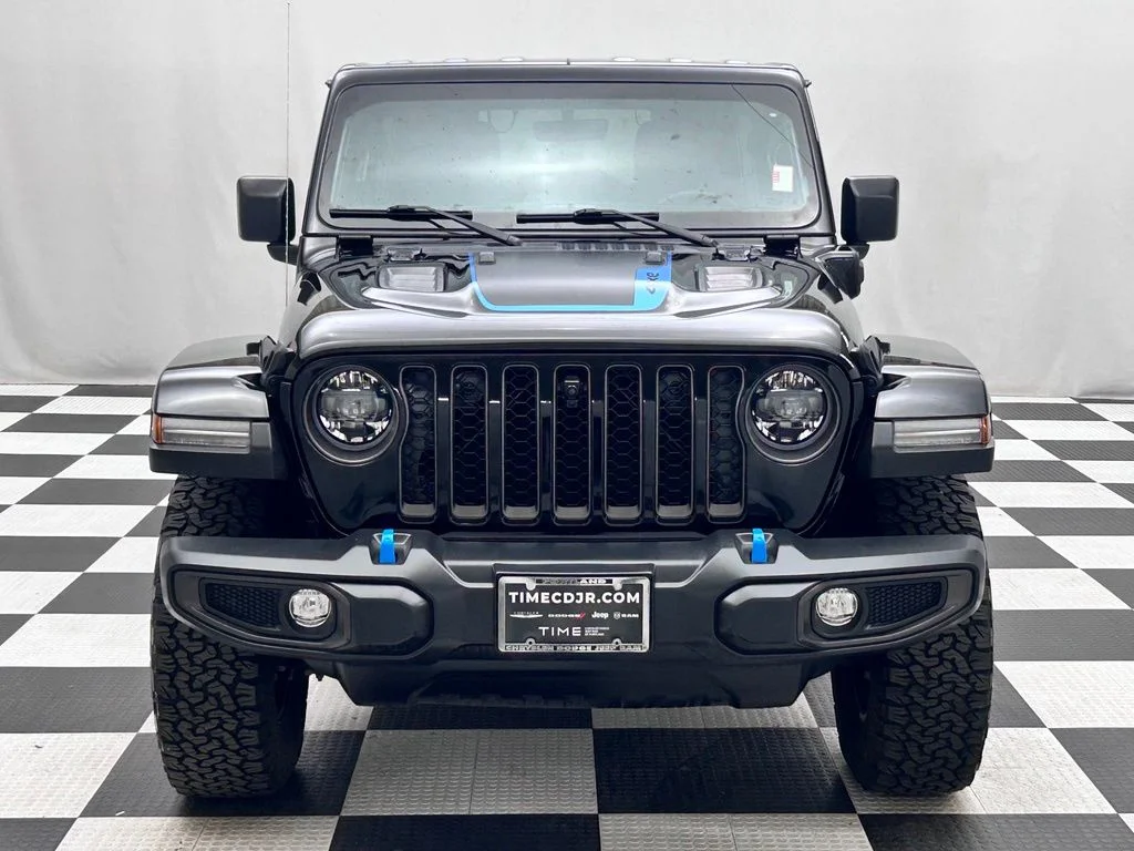 Used 2023 Black Jeep Rubicon 4xe image 3