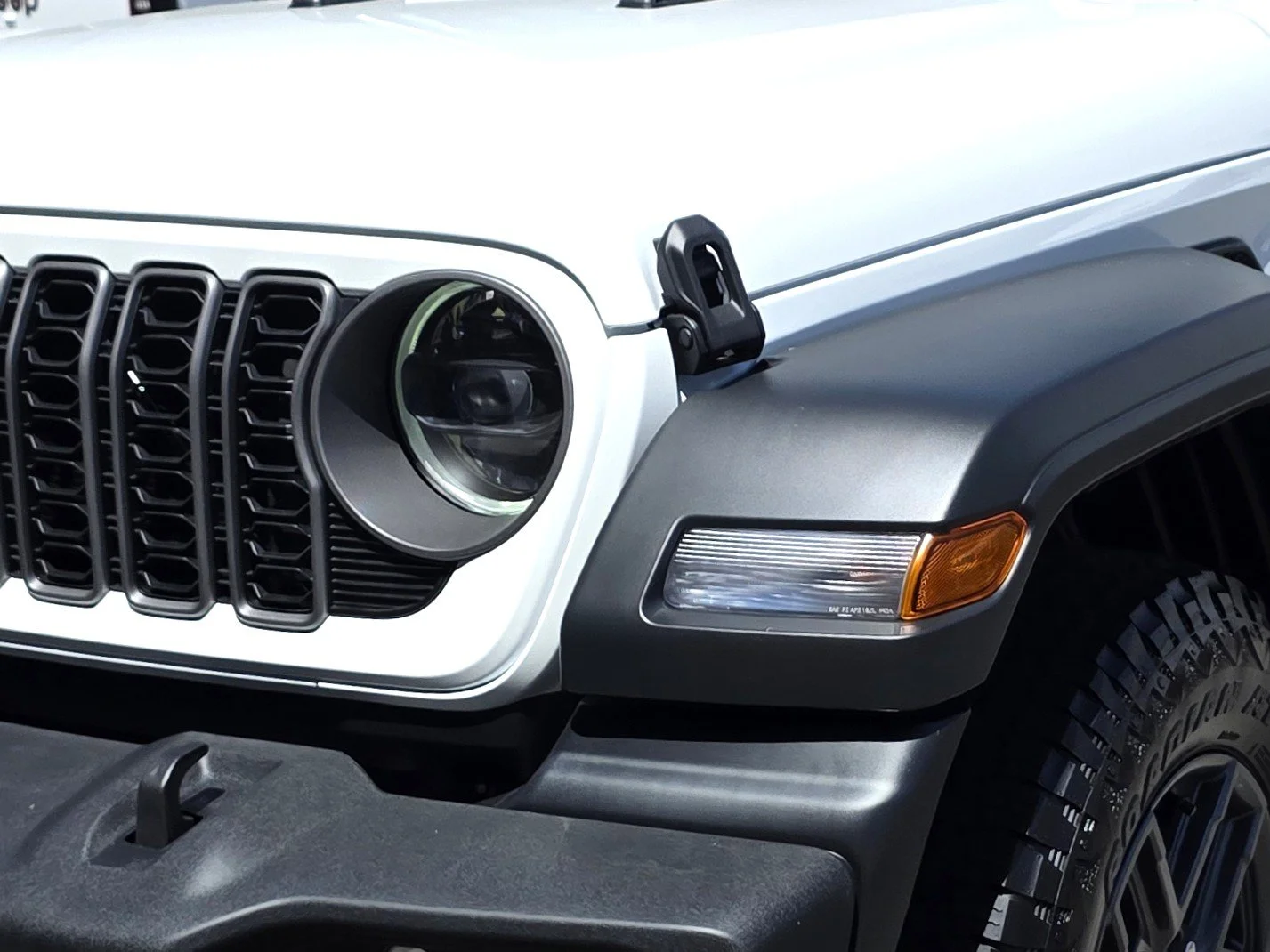 New 2026 Bright White Clearcoat Jeep Sport S image 8