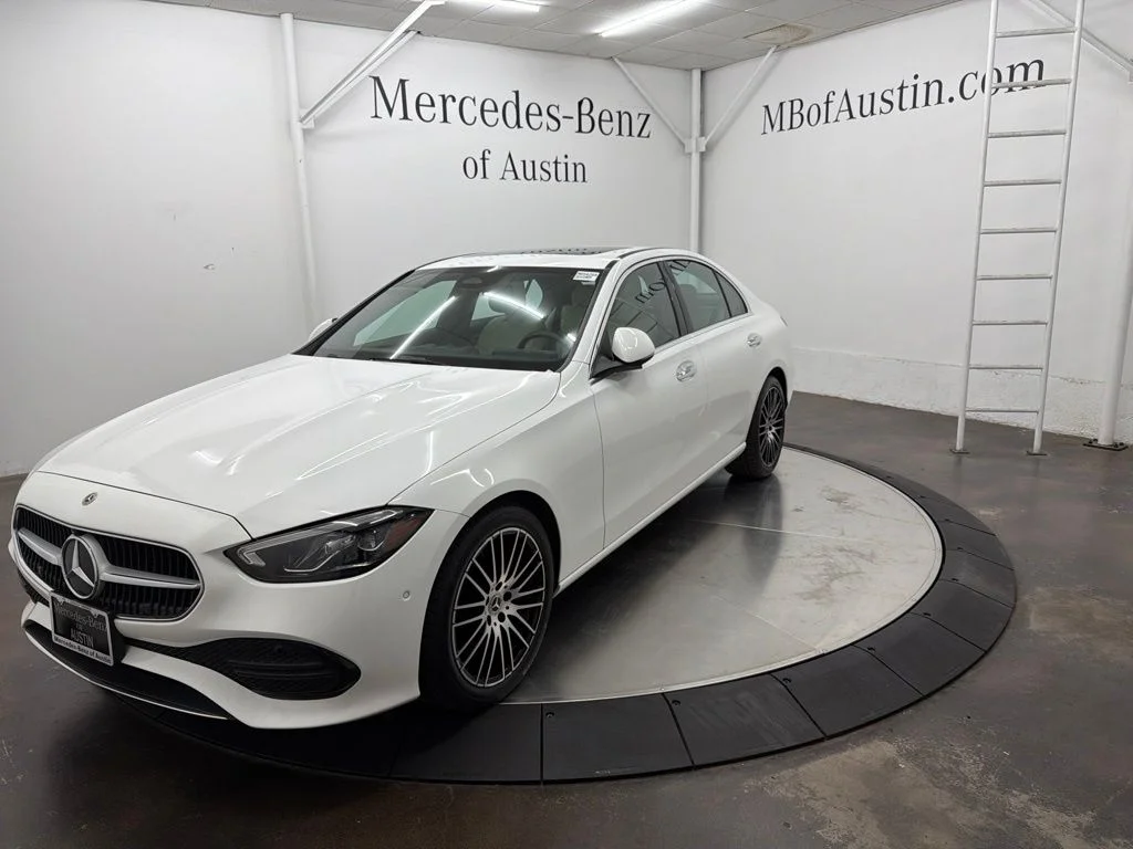 Certified Used 2024 White Mercedes-Benz C 300 image 3