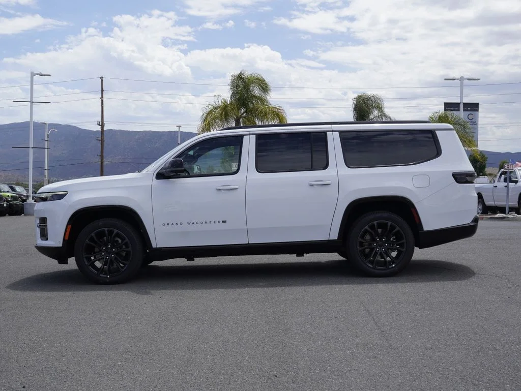 New 2026 Bright White Clearcoat Jeep Summit Obsidian image 6