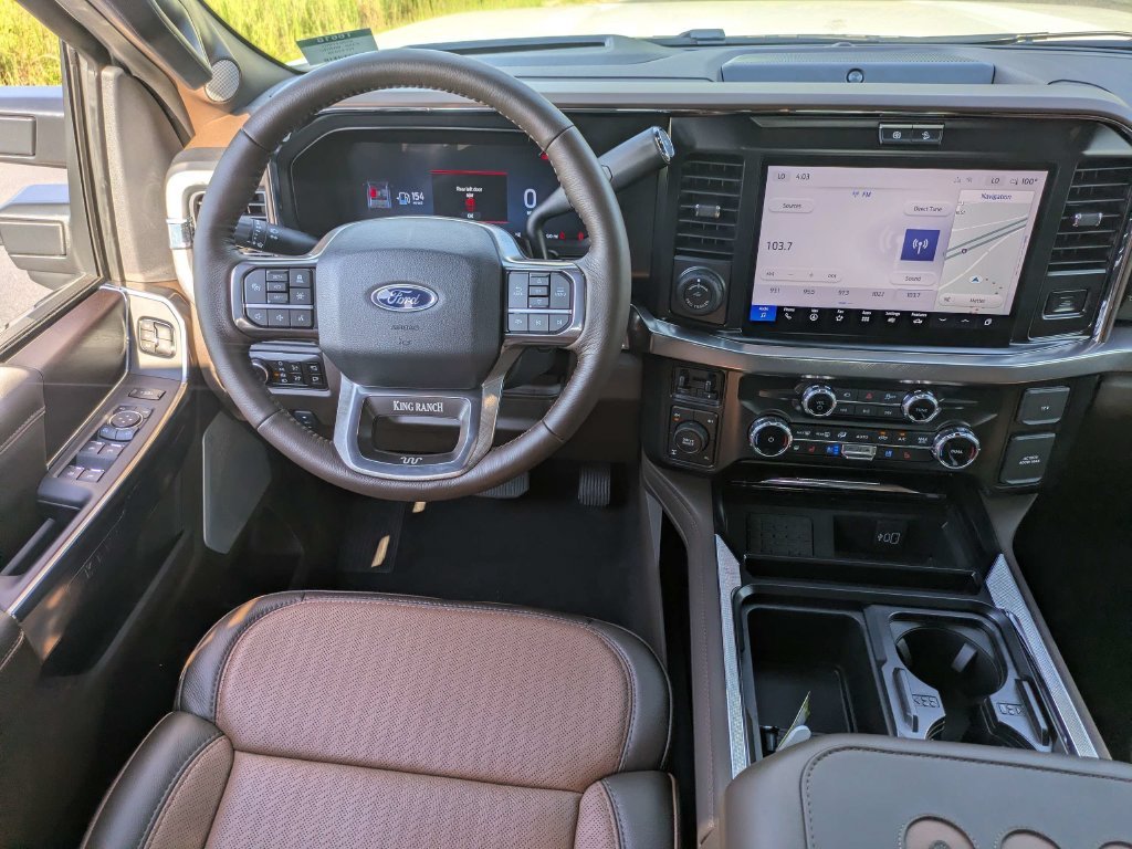 New 2026 Star White Metallic Tri-Coat Ford F-350® King Ranch® image 39