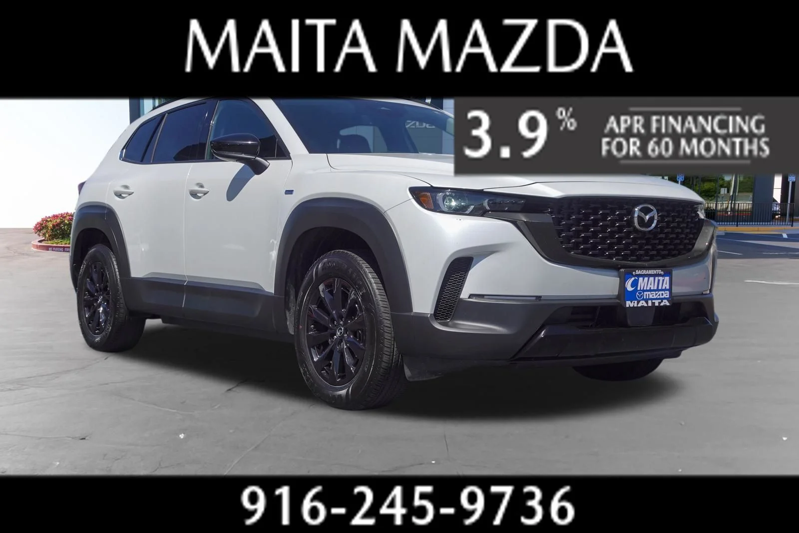 Certified Used 2025 Wind Chill Pearl Mazda Premium image 1