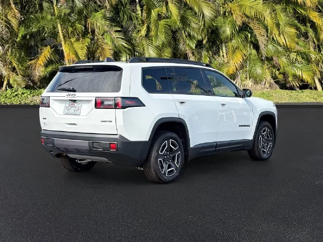 New 2026 Bright White Clear-Coat Exterior Paint Jeep Limited image 5