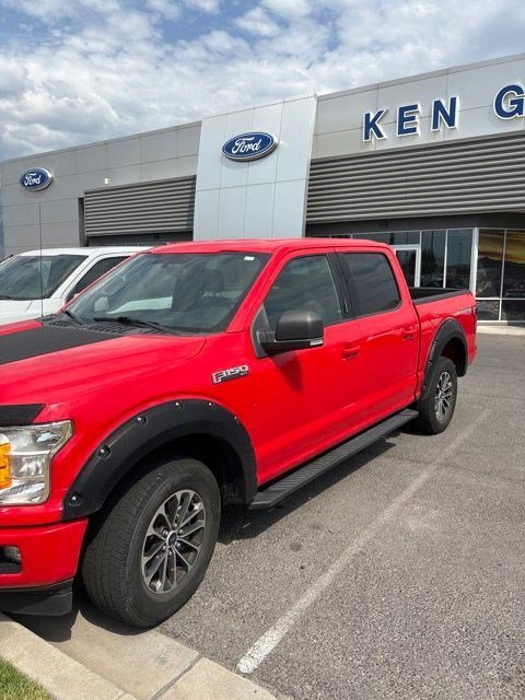 Used 2018 Race Red Ford XLT image 2
