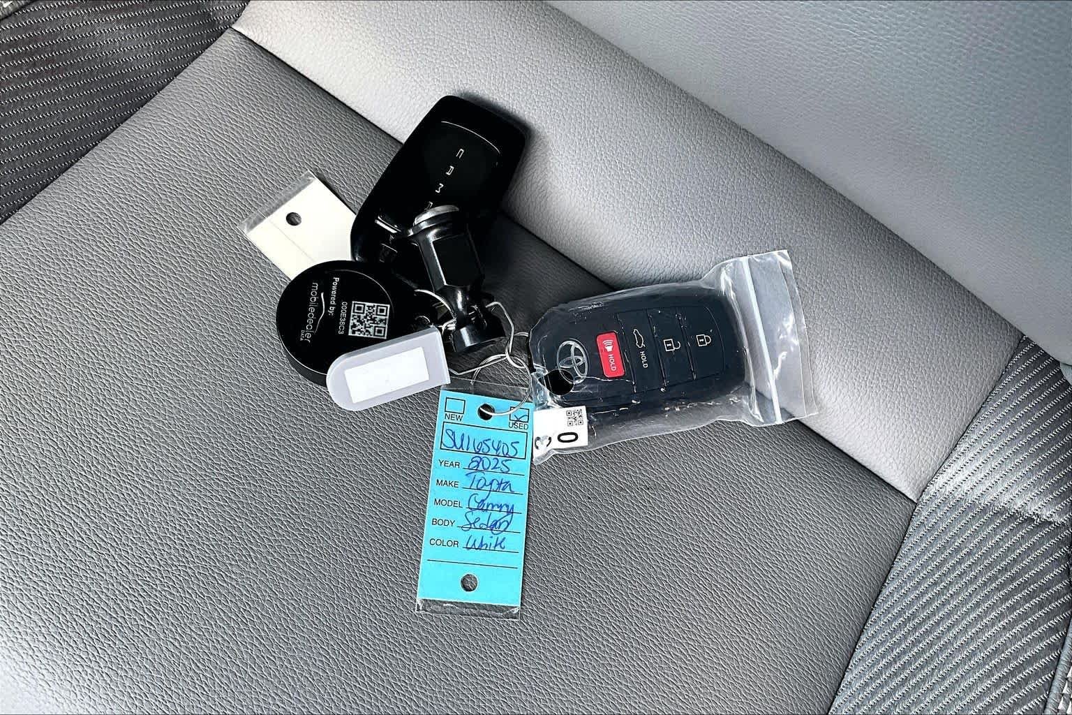 Used 2025 Reservoir Blue Toyota SE image 15
