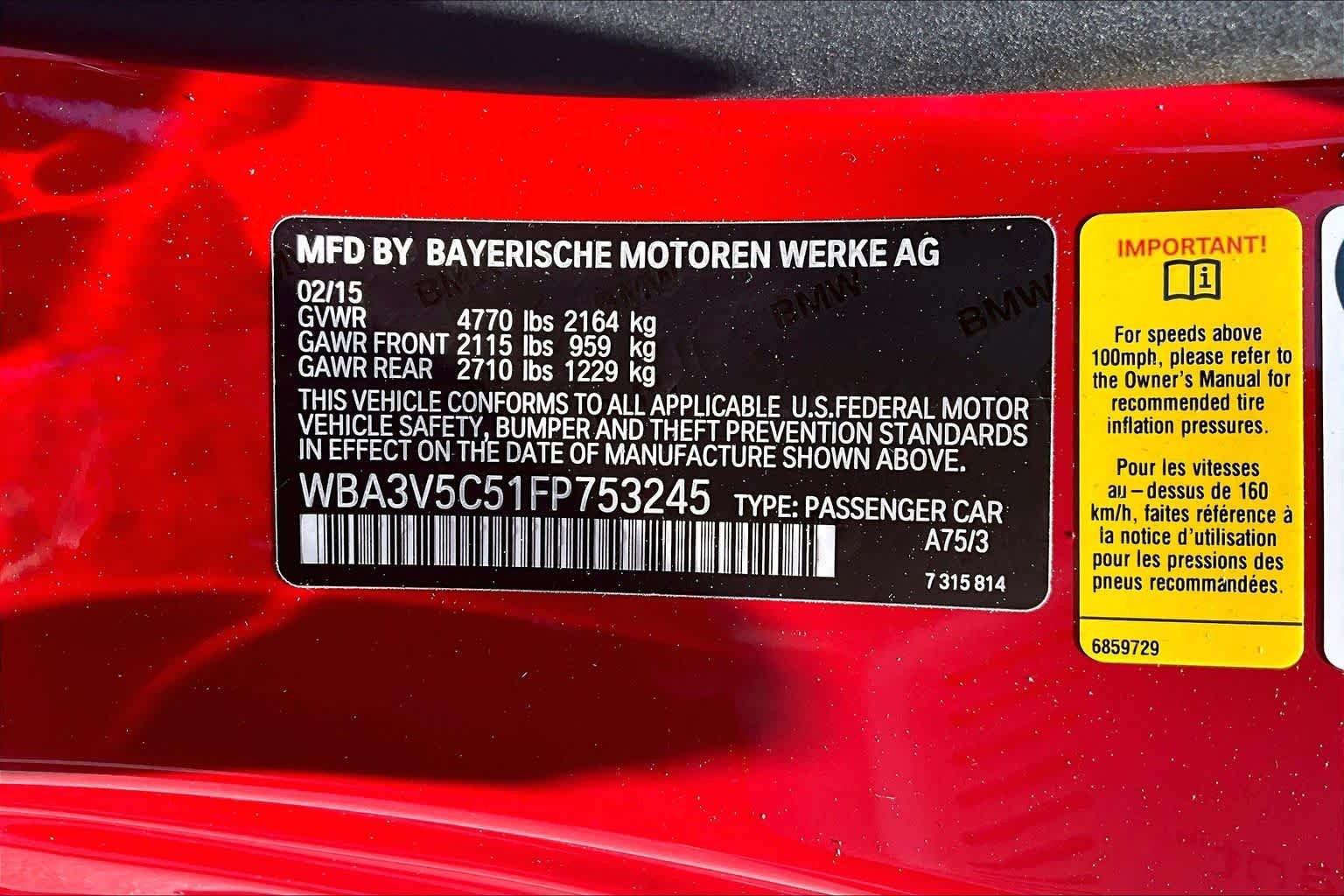 Used 2015 Melbourne Red Metallic BMW 428i image 34