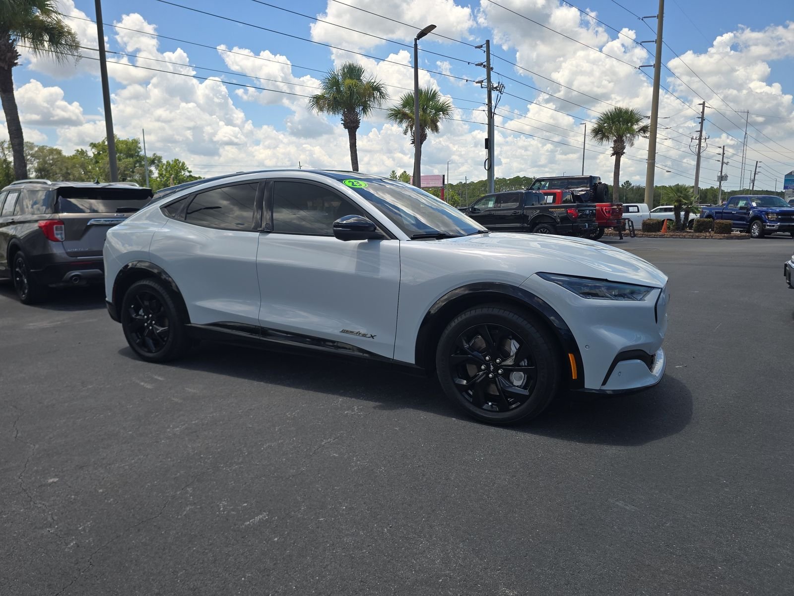 Certified 2023 Ford Mustang Mach-E Premium RWD with VIN 3FMTK3R78PMA68669 for sale in Spring Hill, FL