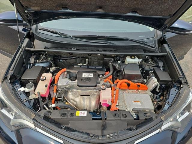 Certified Used 2018 GALACTIC AQUA Toyota Hybrid XLE image 36
