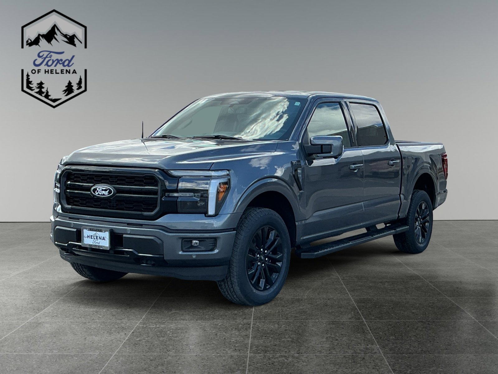 New 2026 Carbonized Gray Metallic Ford Lariat® image 1