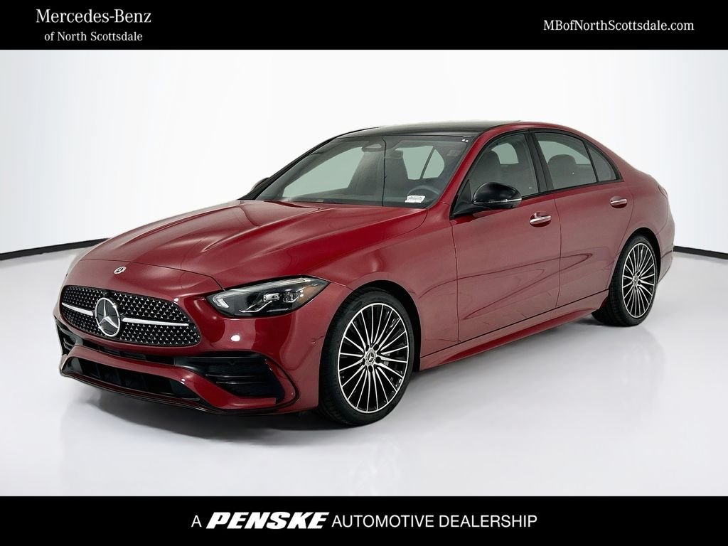 Certified Used 2026 MANUFAKTUR Patagonia Red Metallic Mercedes-Benz C 300 image 1
