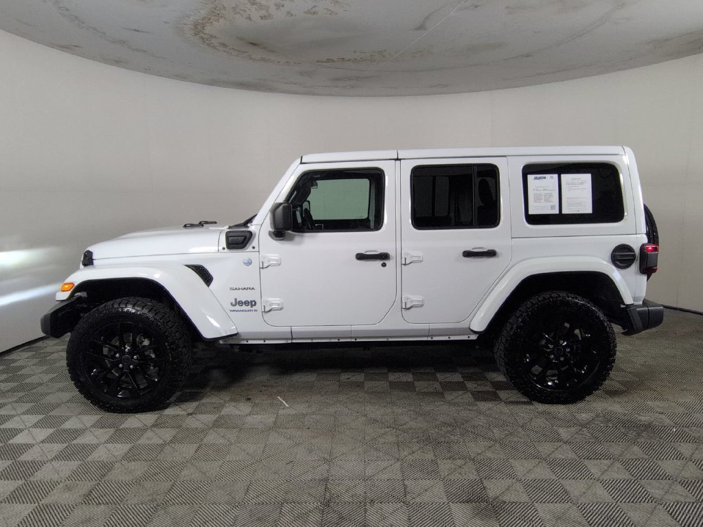 Used 2024 White Jeep Sahara 4xe image 10