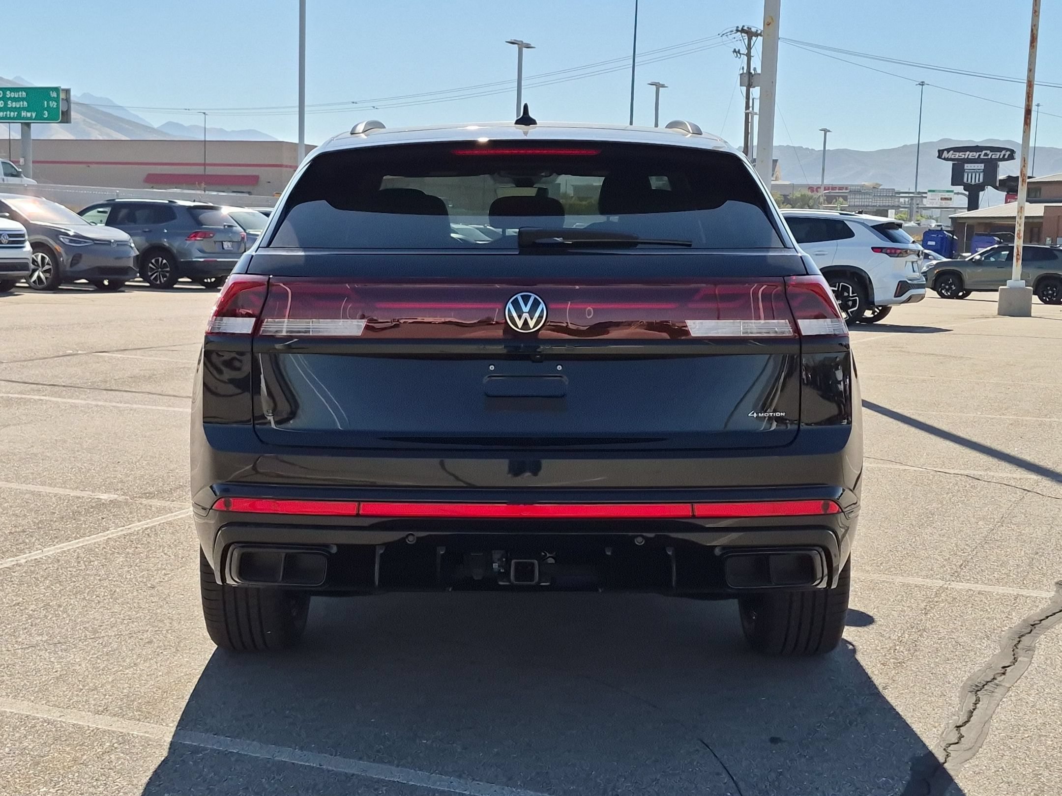 New 2026 Deep Black Pearl Volkswagen 2.0T SEL R-Line Black image 4