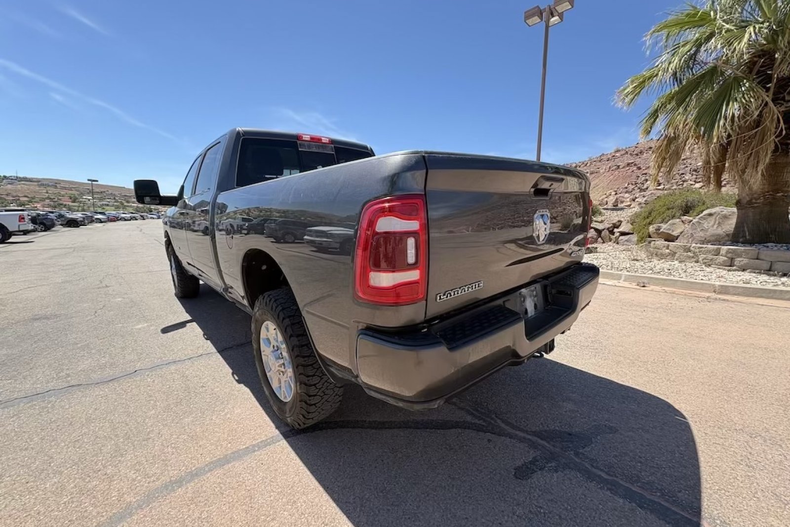 Certified Used 2024 Granite Crystal Metallic Clearcoat Ram Laramie image 3