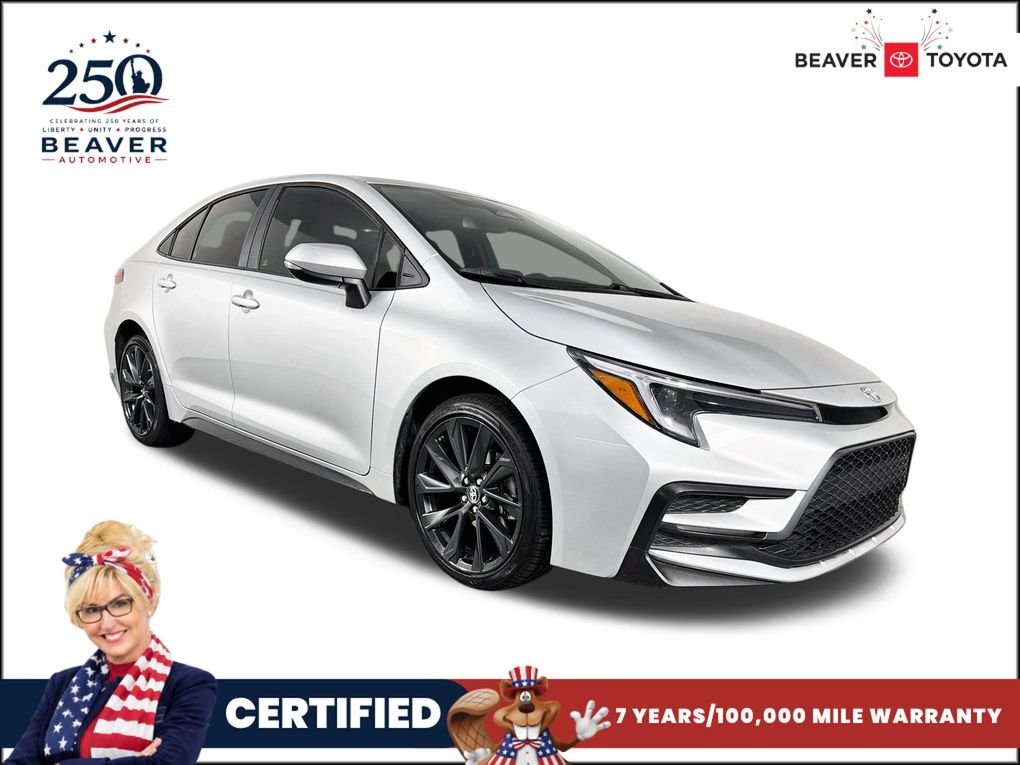 Used 2023 Silver Toyota SE image 1