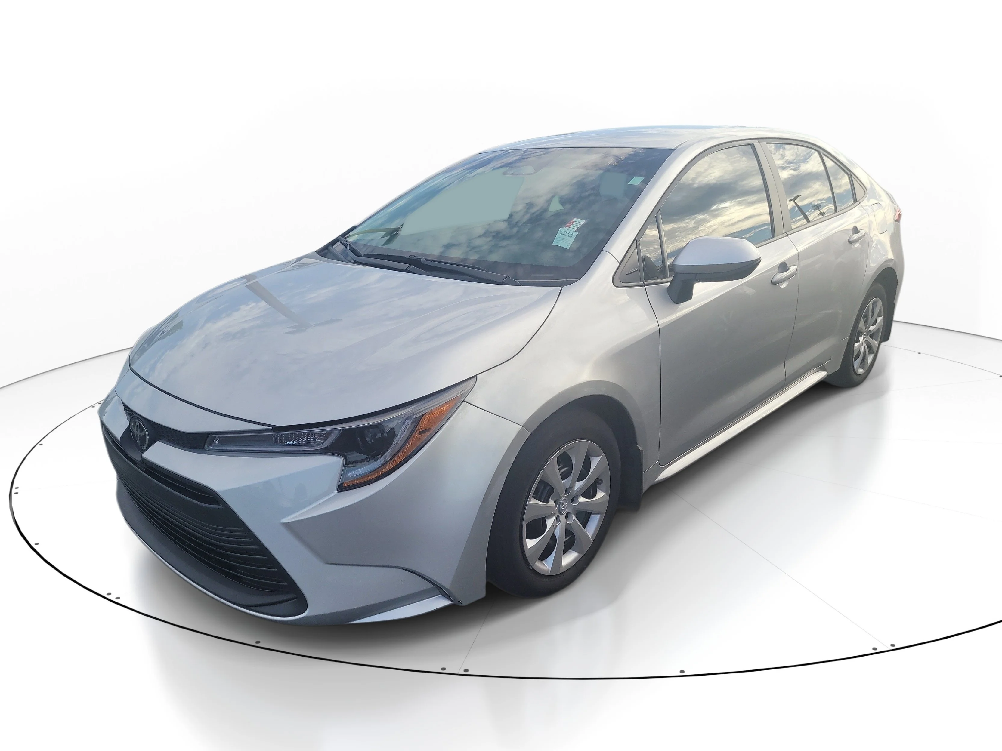 Used 2026 Classic Silver Metallic Toyota LE image 3