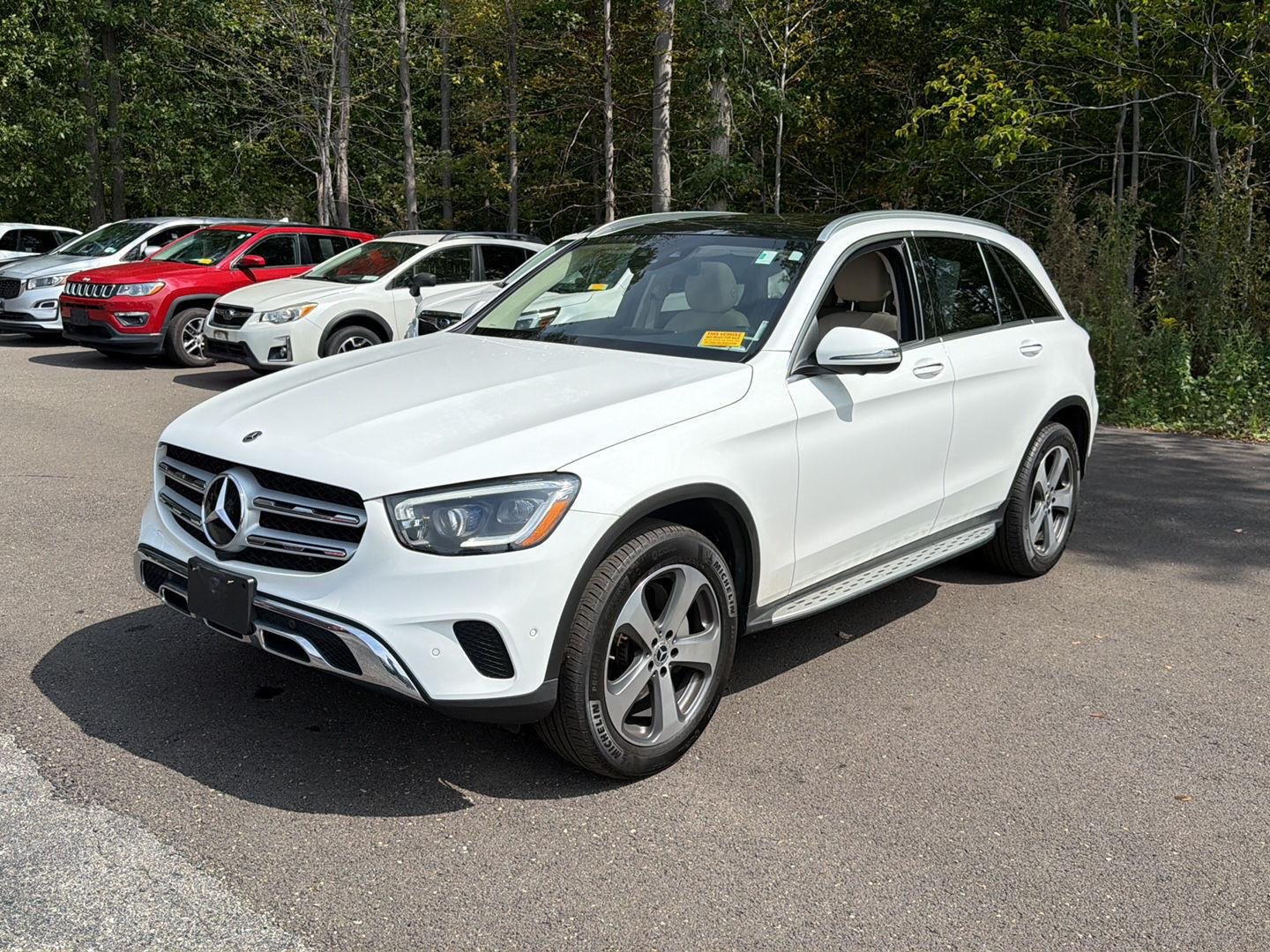 Used 2021 Polar White Mercedes-Benz GLC 300 image 12