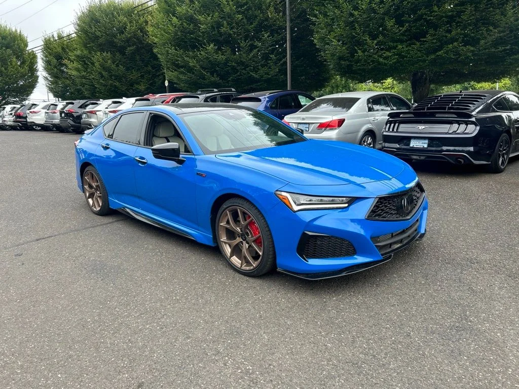 Certified Used 2023 Long Beach Blue Pearl Acura Type S PMC Edition SH-AWD image 2