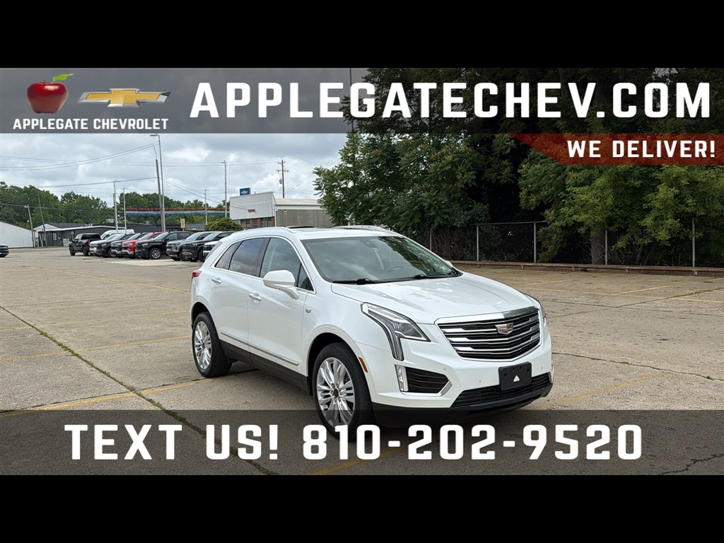 Crystal White Tricoat 2019 Cadillac XT5 SUV / Crossover Four-Wheel Drive 