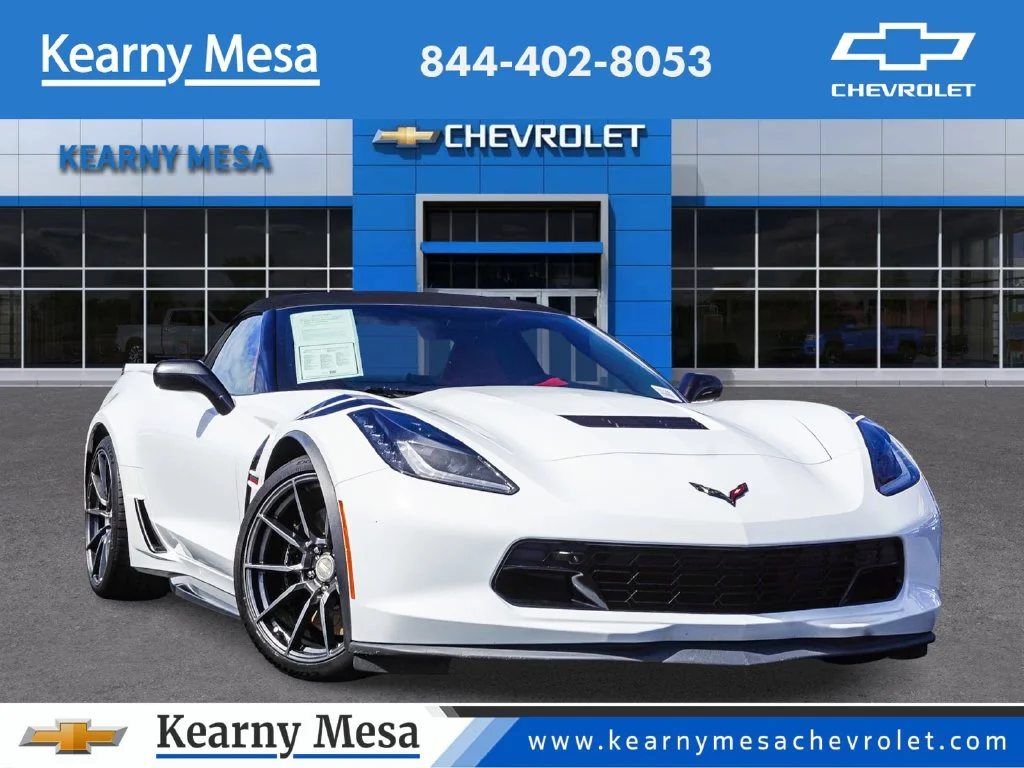 Used 2018 White Chevrolet Grand Sport image 1