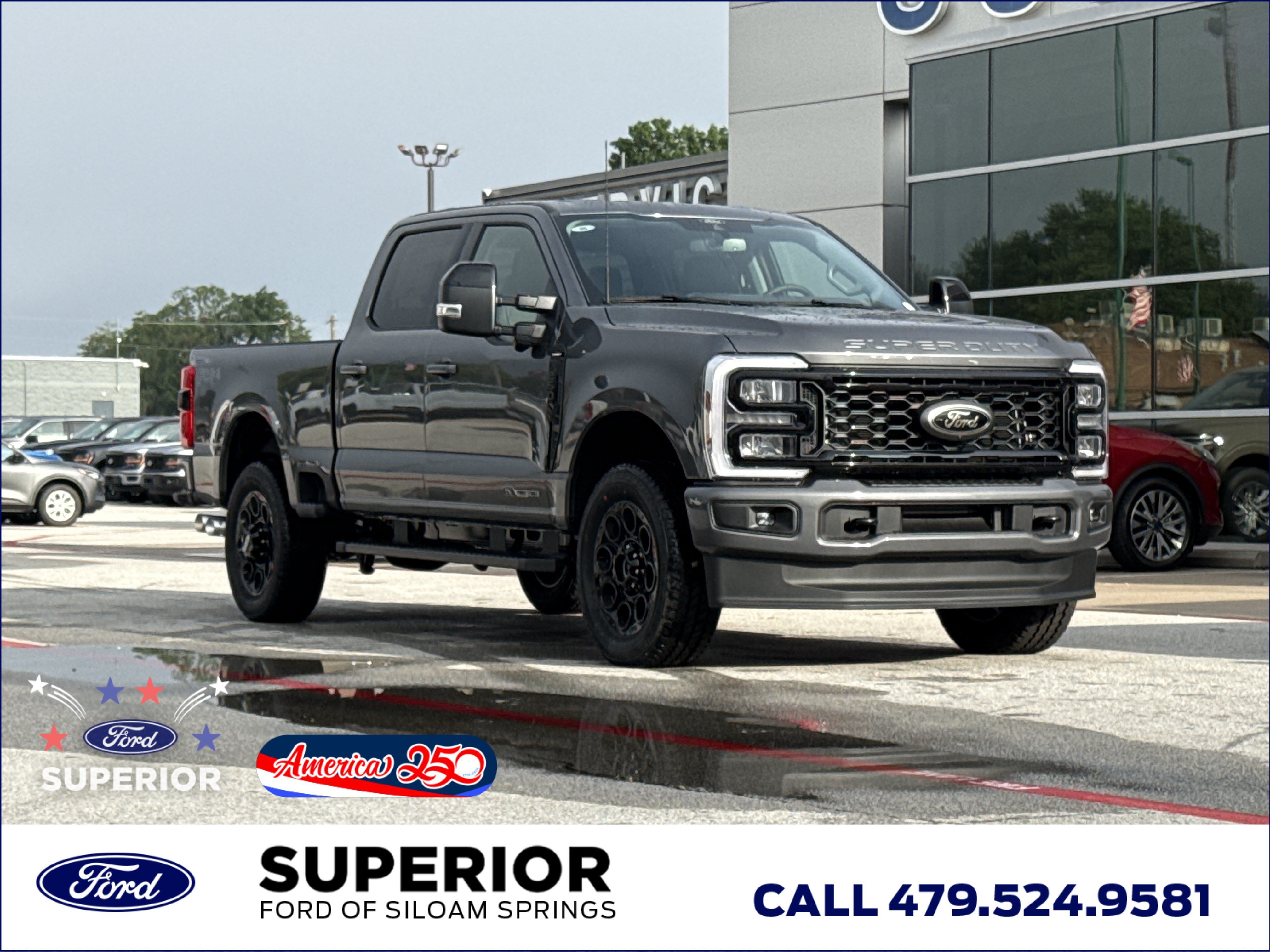 New 2026 Carbonized Gray Metallic Ford Lariat 4WD image 1