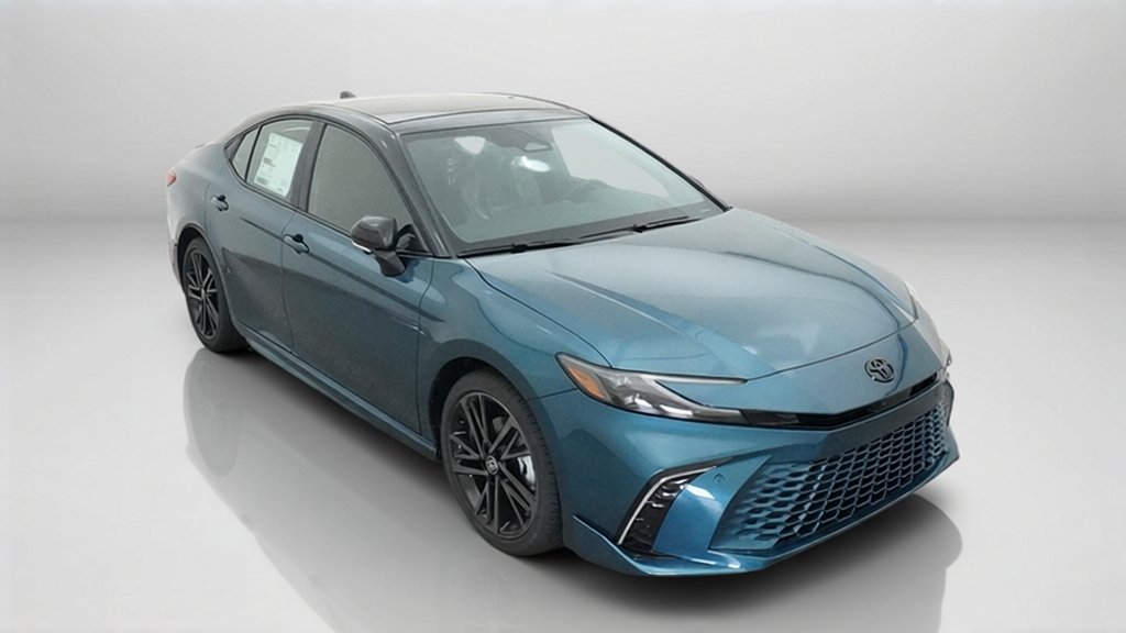 New 2026 Ocean Gem with Midnight Black Metallic roof Toyota XSE image 5
