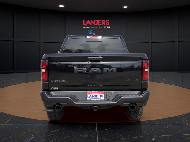 New 2026 Diamond Black Crystal Pearl-Coat Exterior Paint RAM Rebel image 2