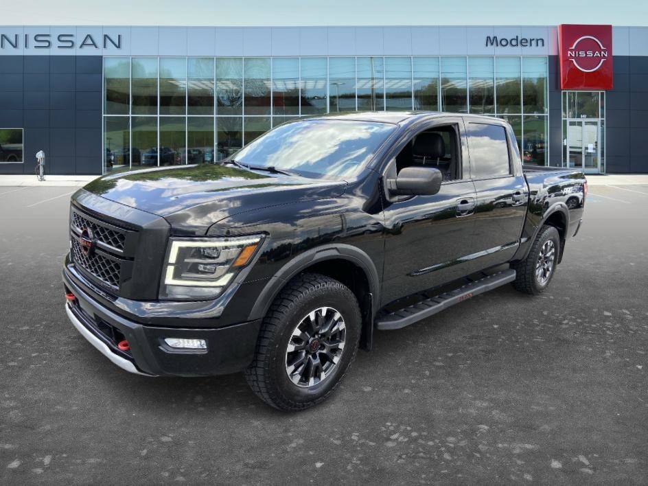 Used 2023 Super Black Nissan PRO-4X image 1