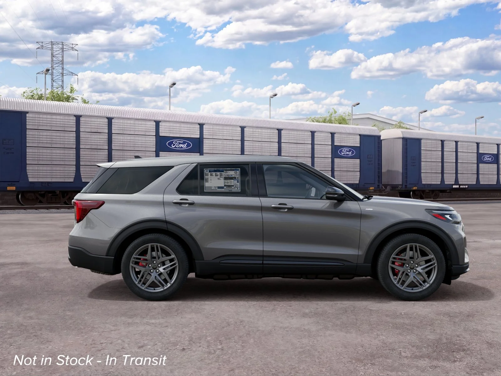 New 2027 Carbonized Gray Metallic Ford ST-Line image 5