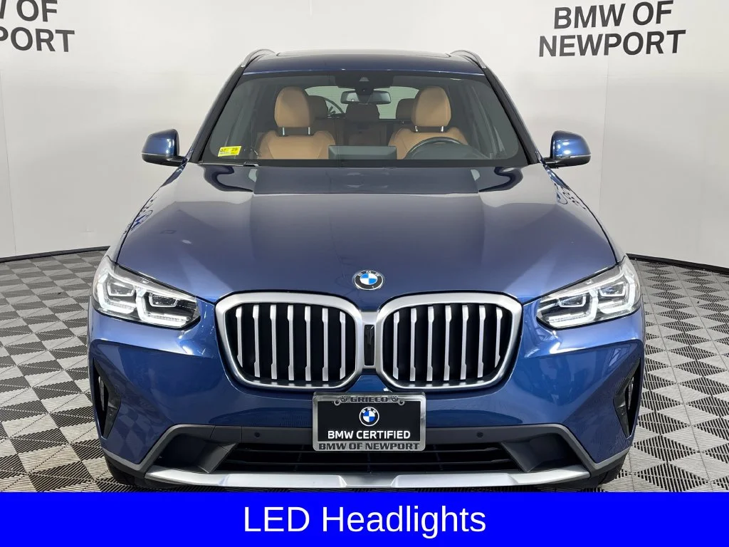 Certified Used 2024 Blue Metallic BMW xDrive30i image 7