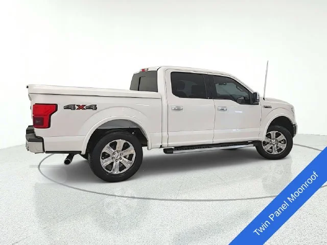 Used 2018 White Platinum Ford Lariat image 7