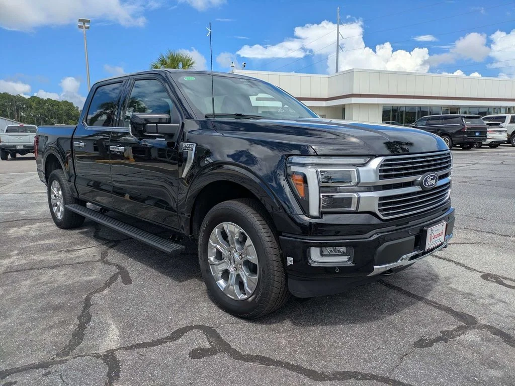 New 2026 Agate Black Metallic Ford Platinum image 2