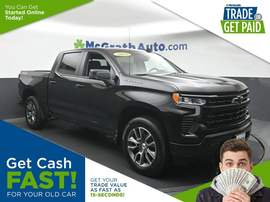 Used 2025 Black Chevrolet RST image 1