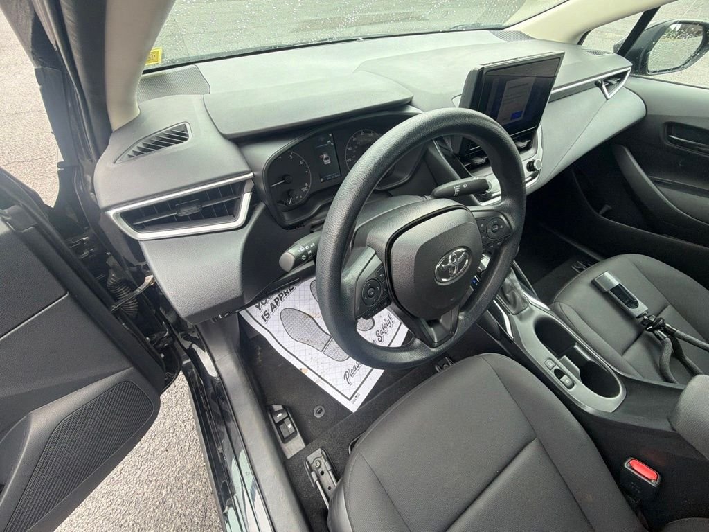 Used 2023 Midnight Black Metallic Toyota LE image 12