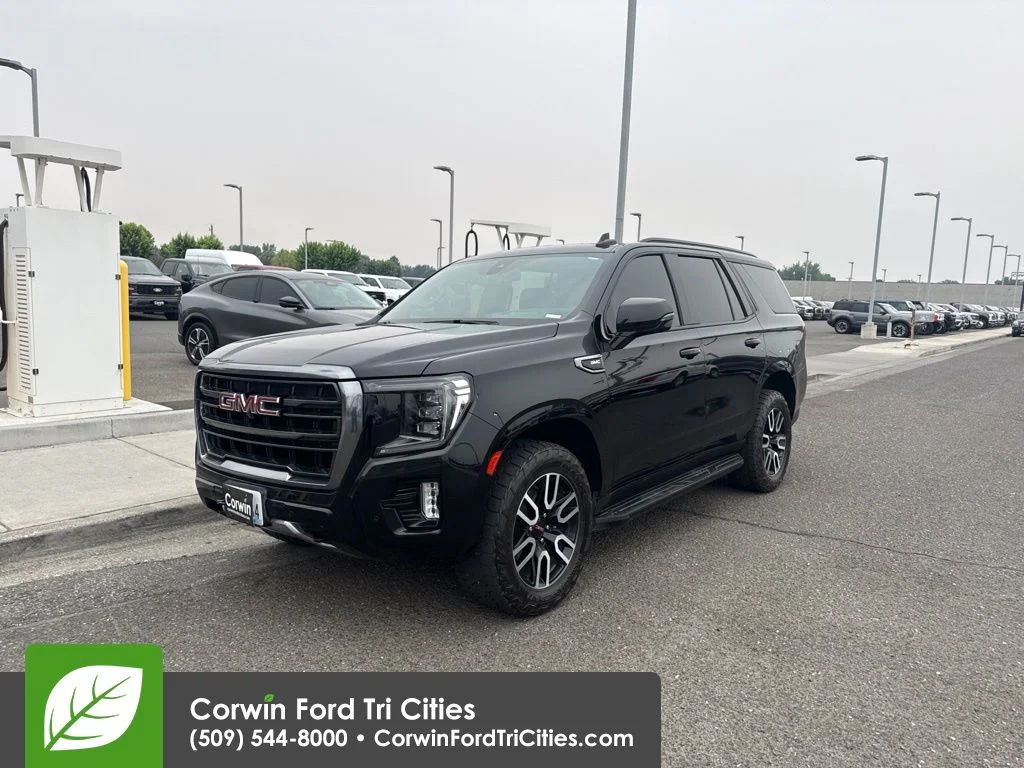 Used 2021 Black GMC AT4 image 2
