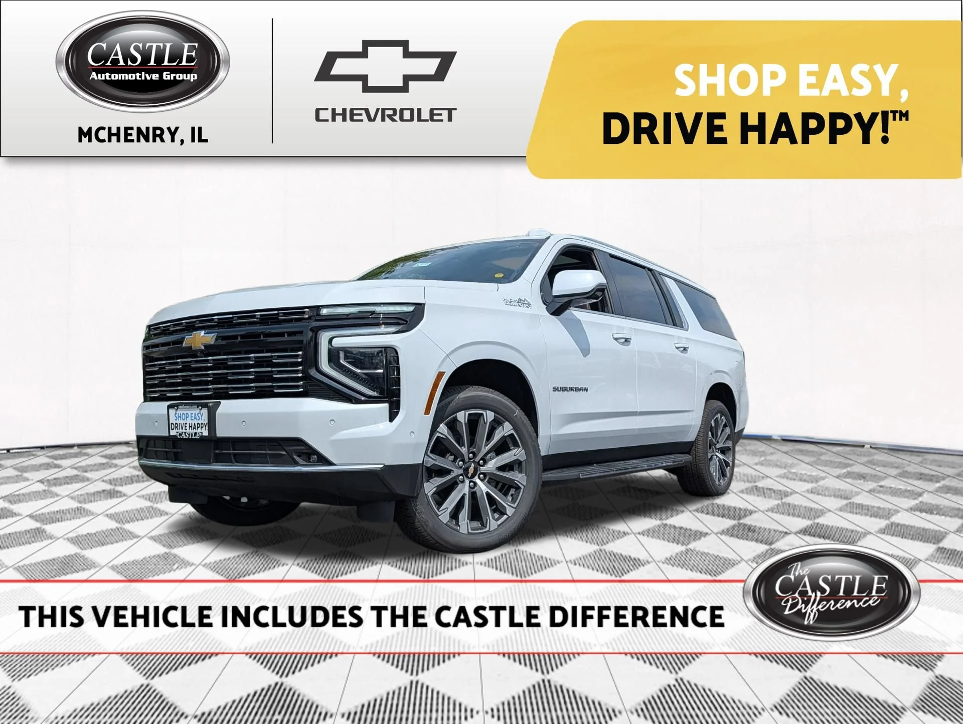 New 2026 Polar White Tricoat Chevrolet High Country image 1