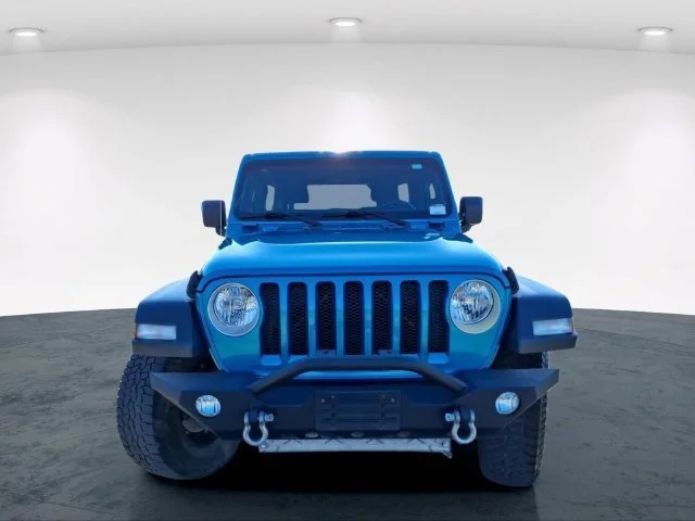 Used 2019 Teal Jeep Unlimited Sport S image 4