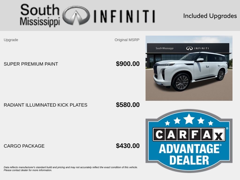 New 2027 RADIANT WHITE INFINITI Luxe 2WD image 5
