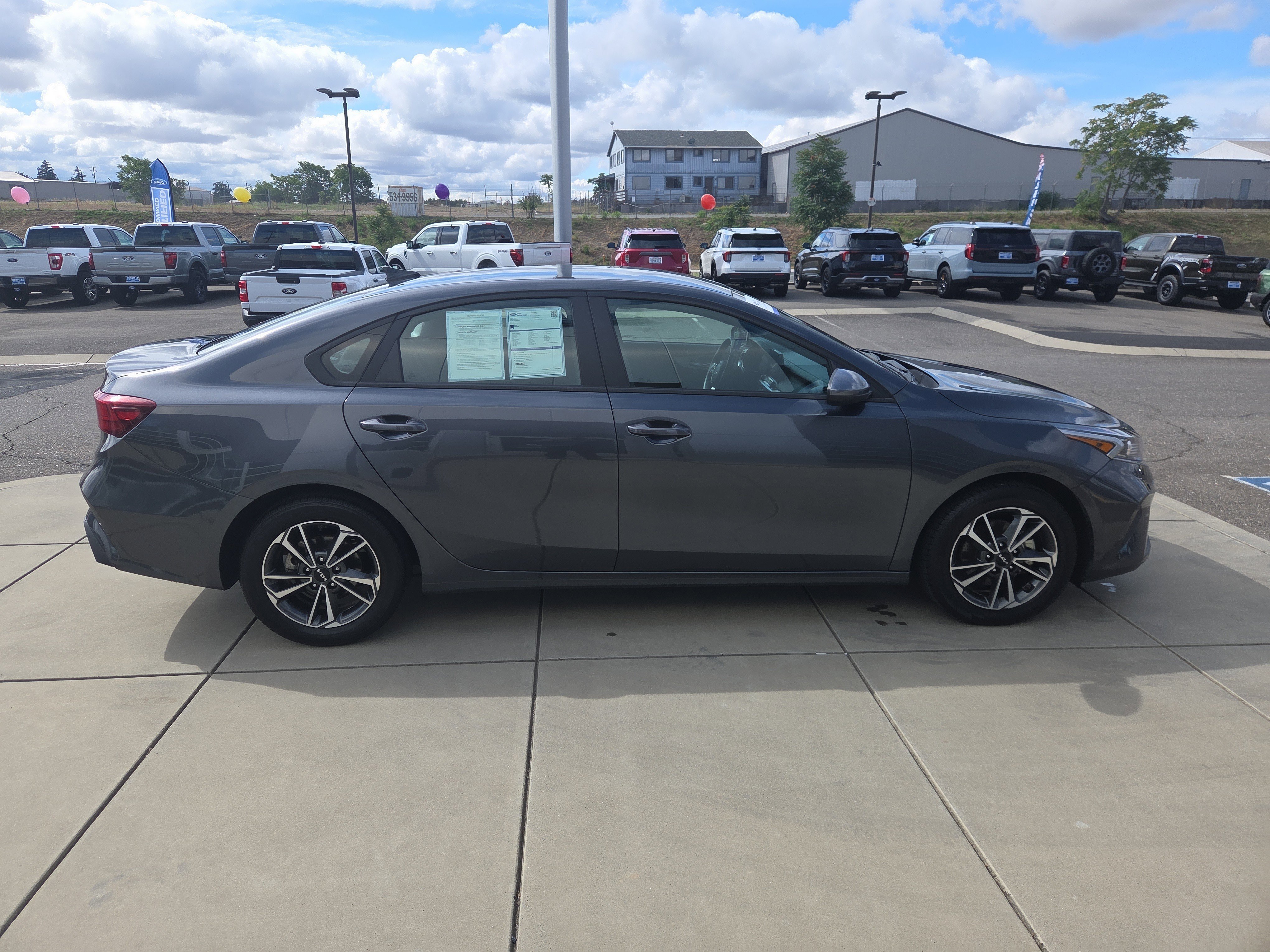 Certified Used 2023 Gravity Gray Kia LXS image 6
