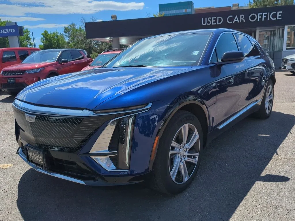 Used 2024 Blue Cadillac Tech image 3