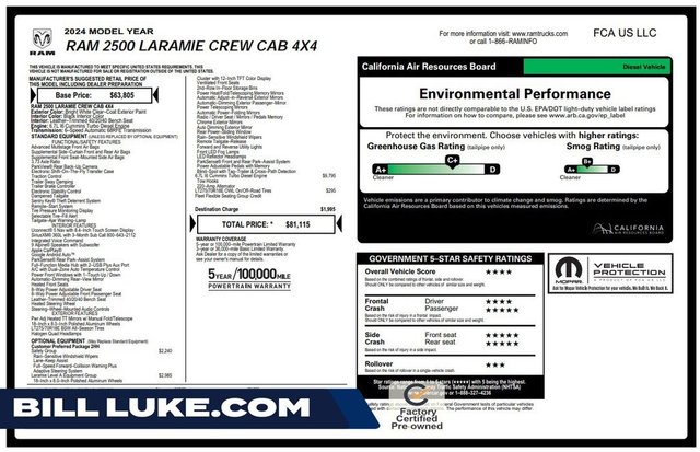 2024 Ram 2500 Laramie