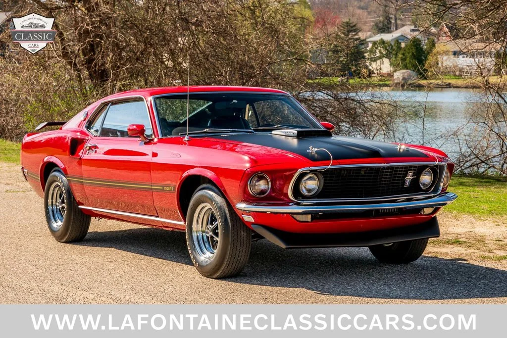 Used 1969 Red Ford Mach 1 image 85