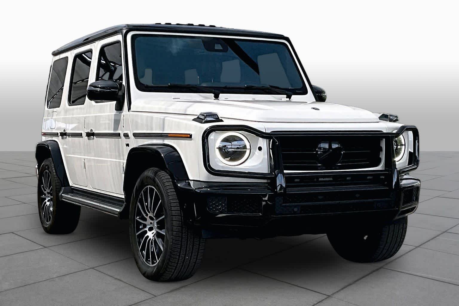 Certified Used 2021 designo Diamond White Metallic Mercedes-Benz G 550 image 3
