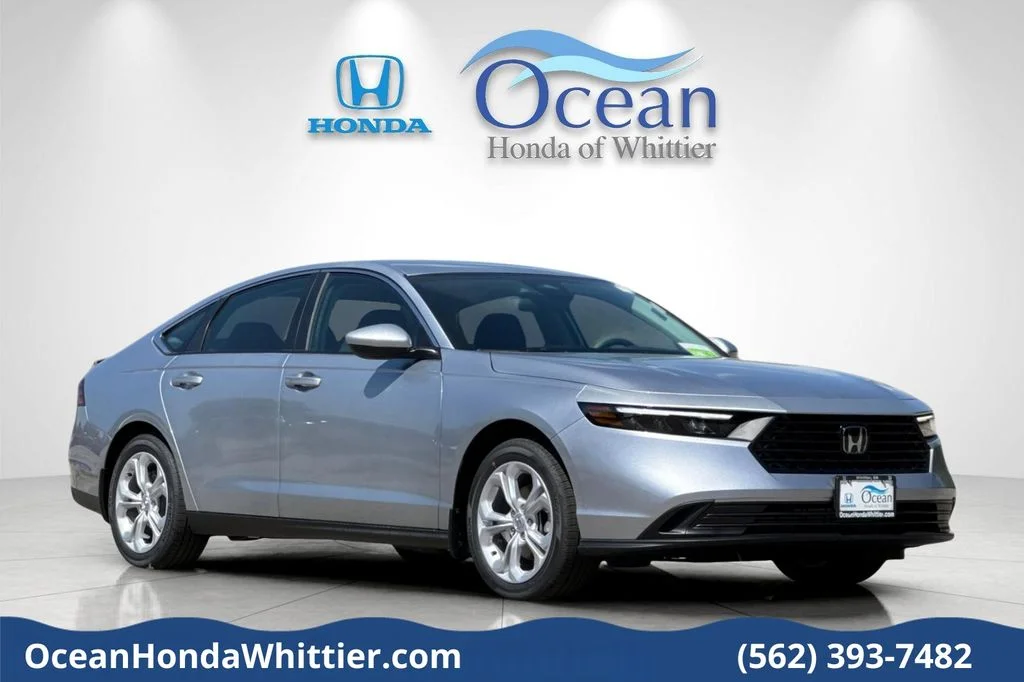 New 2026 Solar Silver Metallic Honda LX image 1
