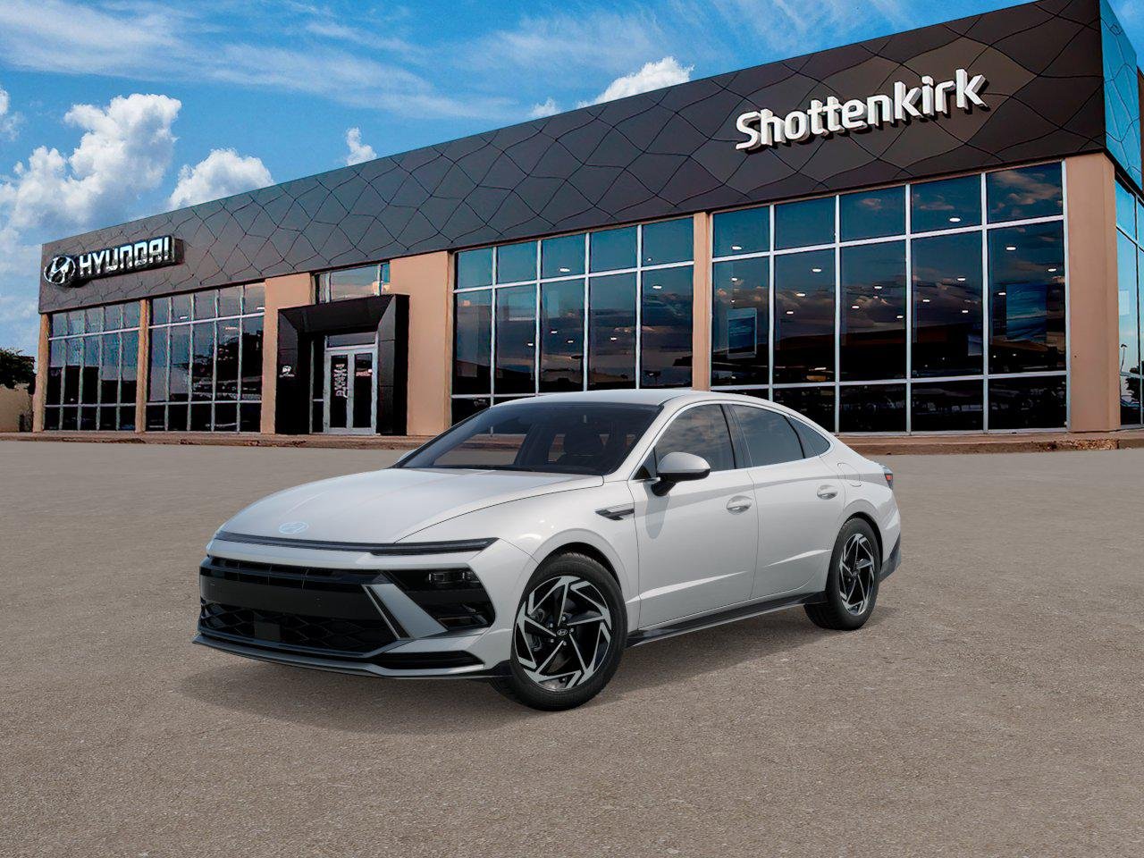 New 2026 White Hyundai SEL Sport image 1