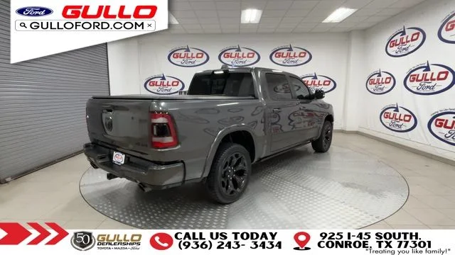 Used 2022 Granite Crystal Clearcoat Metallic Ram Limited image 8