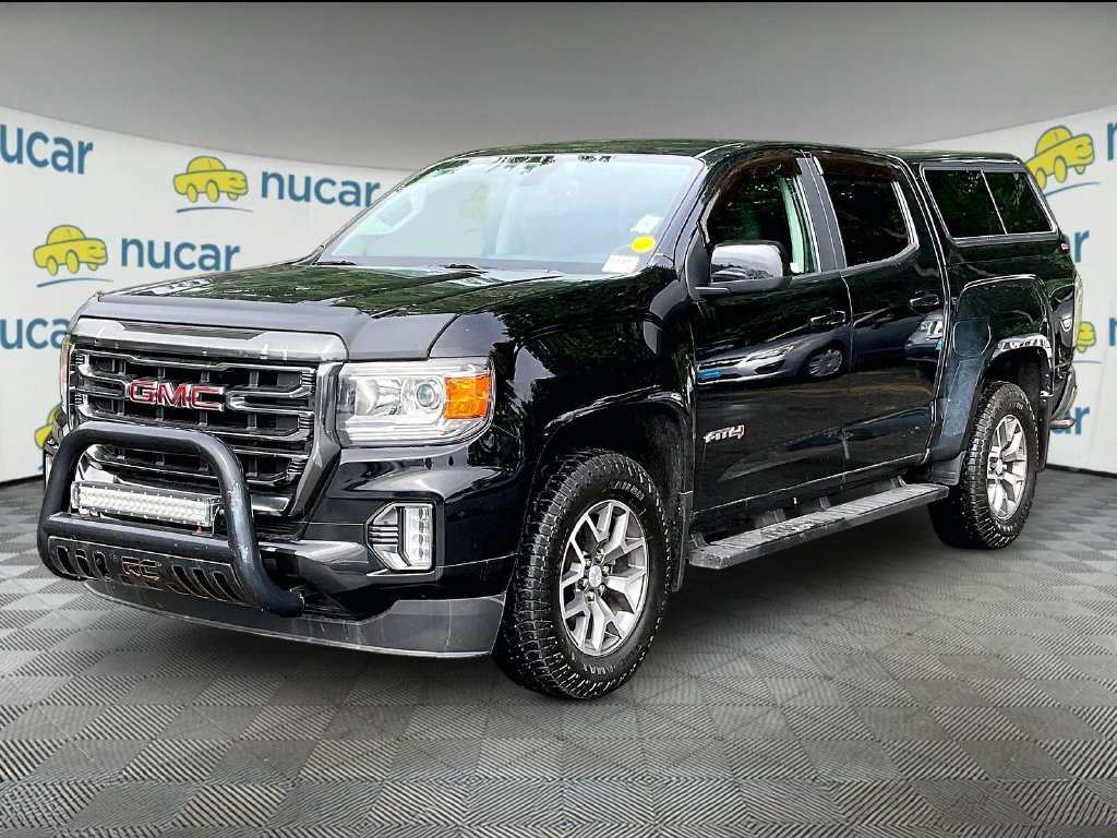 Used 2022 Black GMC AT4 w/Leather image 3