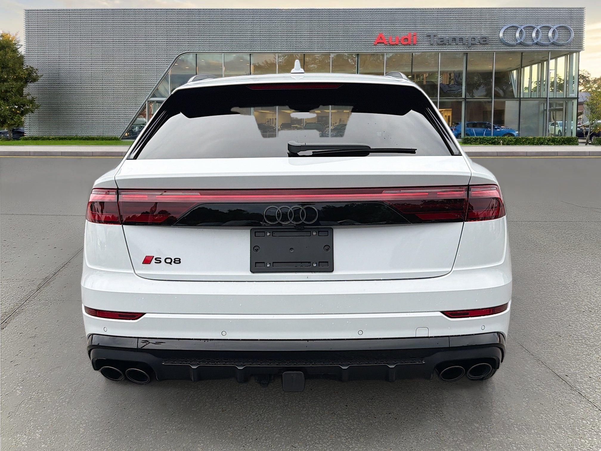 New 2026 Glacier White Metallic Audi Premium Plus image 4