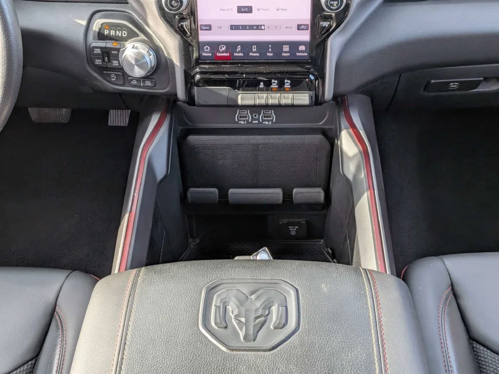 Used 2025 Bright White Clearcoat Ram Rebel image 18
